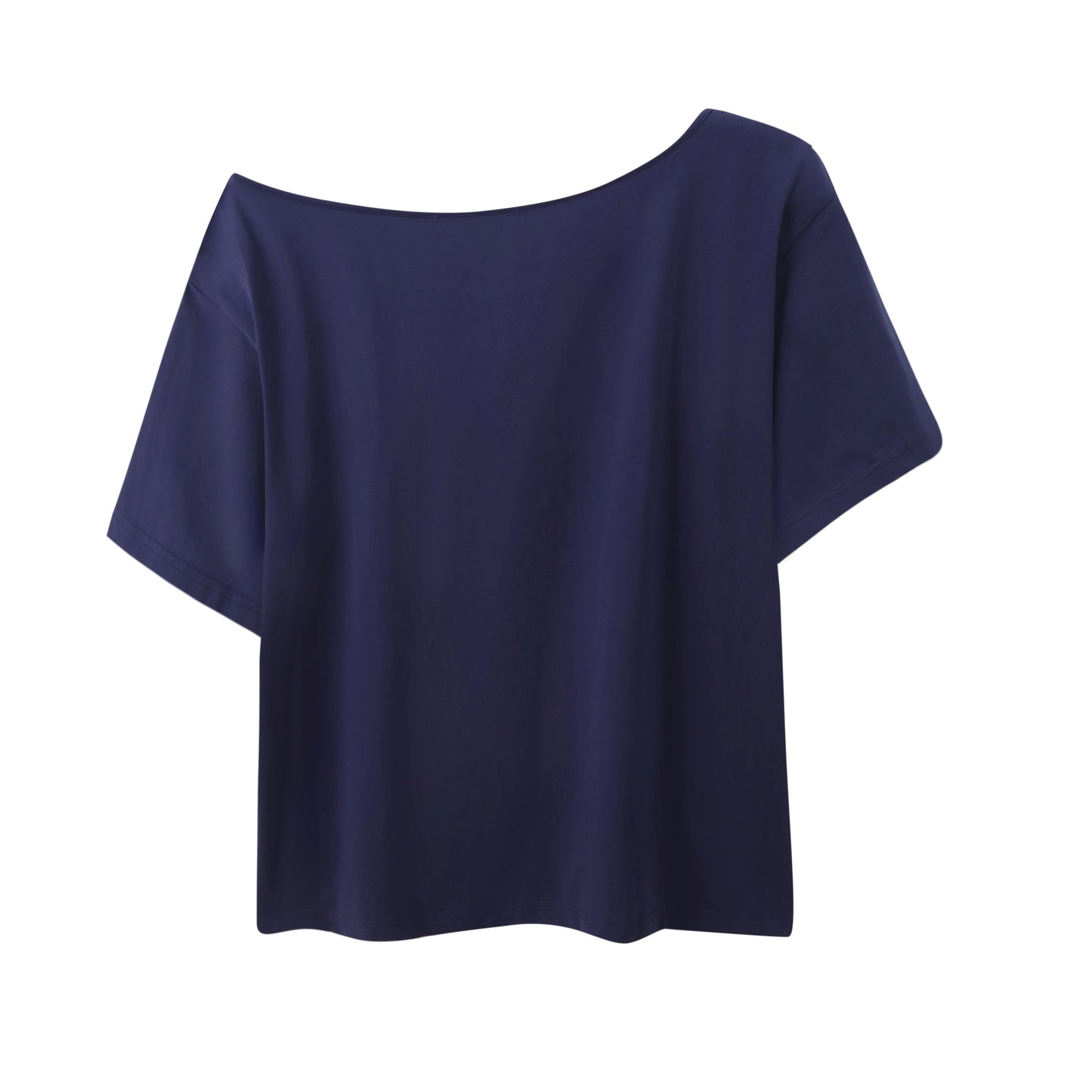 Top de bikini con hombros descubiertos "Mermaid" en Azul marino