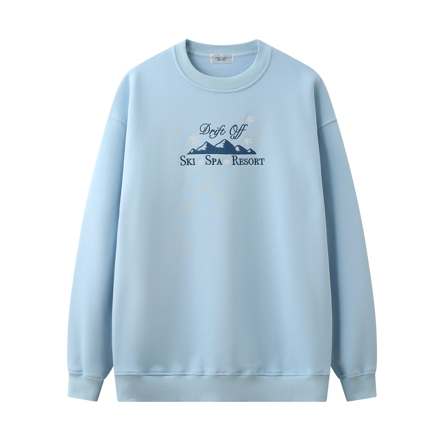 Sudadera Ski Spa Resort en color Azul Cielo