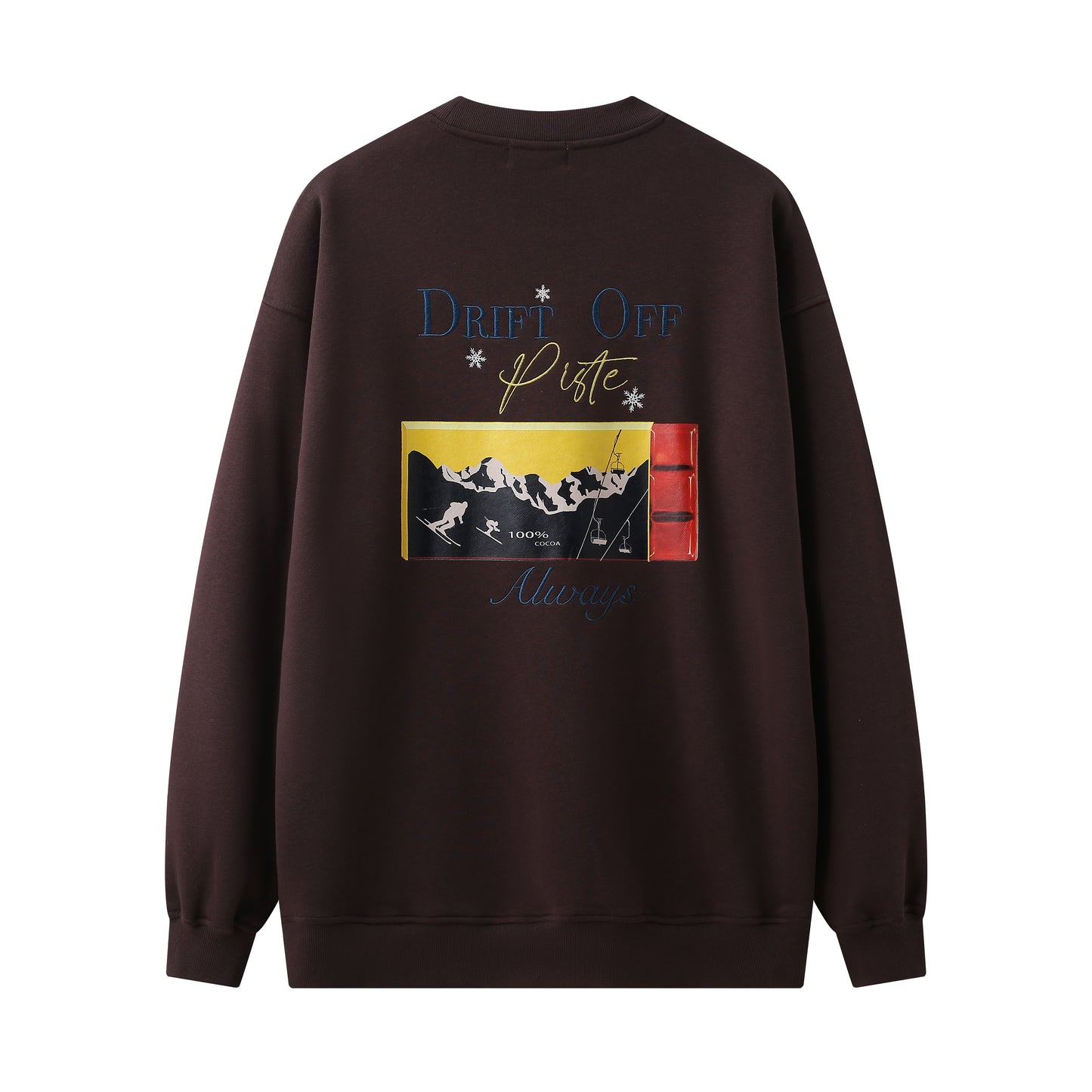 Sudadera Ski Spa Resort en color Chocolate