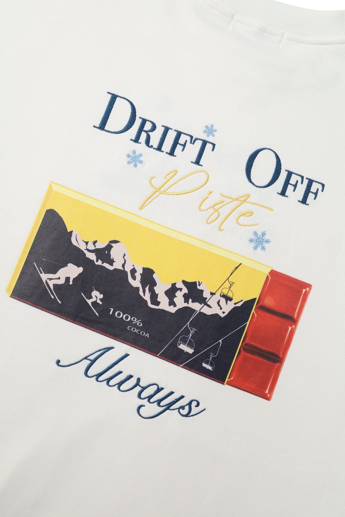 Sudadera Ski Spa Resort en color Blanco Nieve