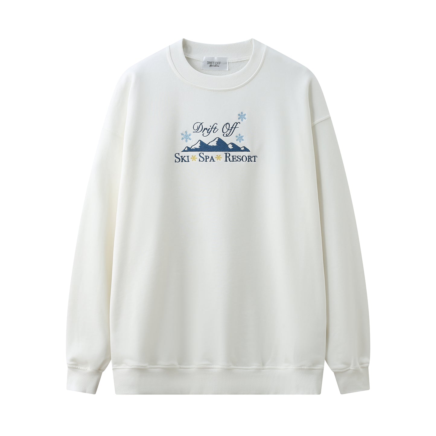 Sudadera Ski Spa Resort en color Blanco Nieve