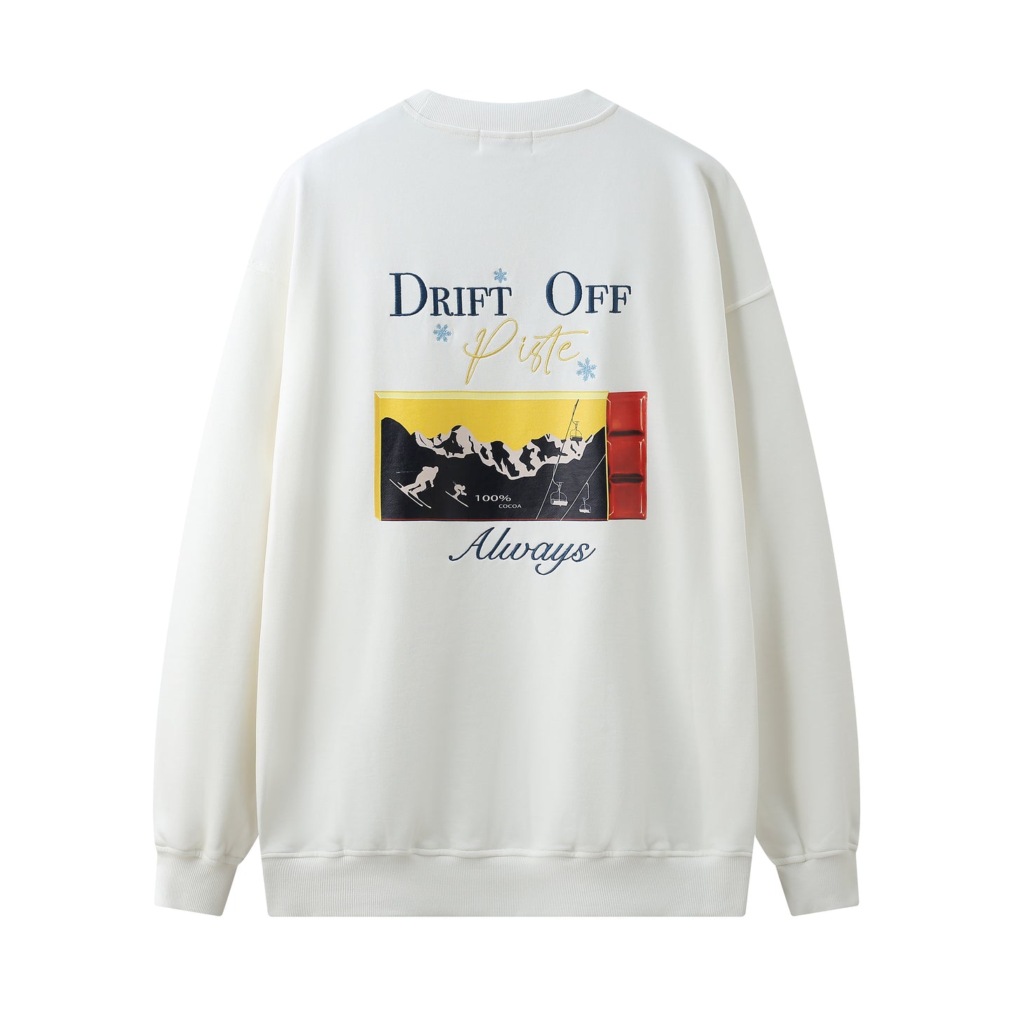 Sudadera Ski Spa Resort en color Blanco Nieve