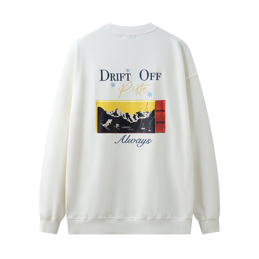 Sudadera Ski Spa Resort en color Blanco Nieve