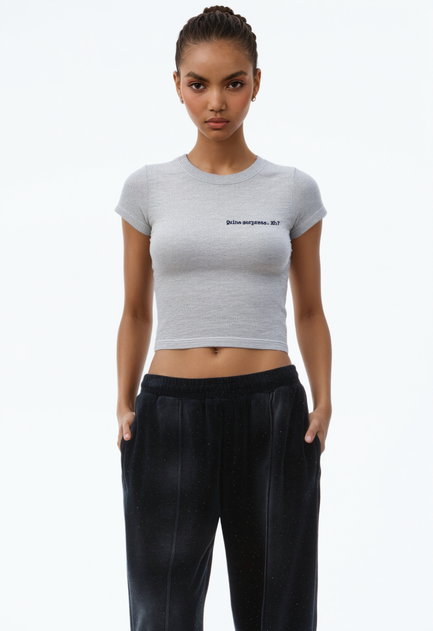 Catalan Exlusive Superfit T-shhirt in Gray